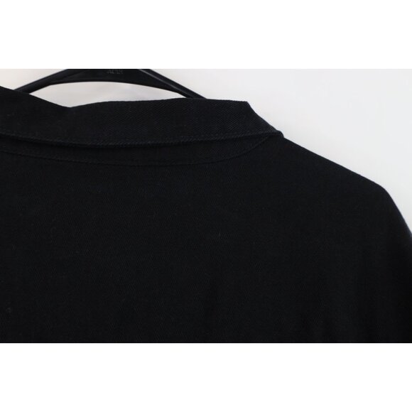 WESC Streetwear Mens Large Hardcore Happiness Smiley Face Denim Trucker Jacket - Picture 14 of 16